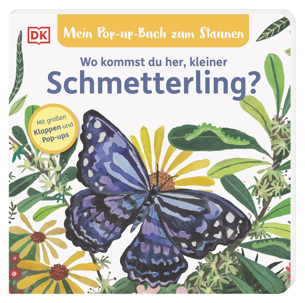 Mein Pop-up-Buch zum Staunen. Wo kommst du her, kleiner Schmetterling?