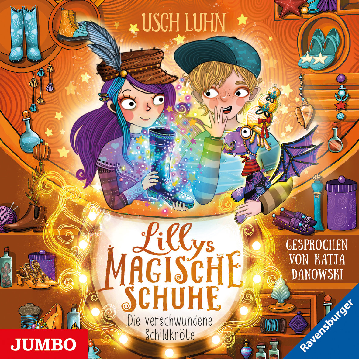 Lillys magische Schuhe. Die verschwundene Schildkröte, Audio-CD