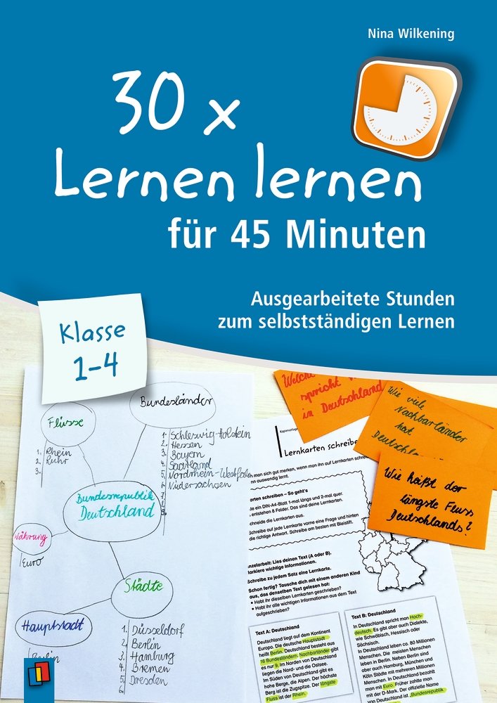 30 x Lernen lernen für 45 Minuten - Klasse 1-4