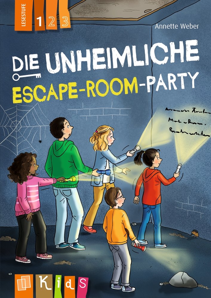 Die unheimliche Escape-Room-Party - Lesestufe 1