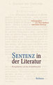 Sentenz in der Literatur