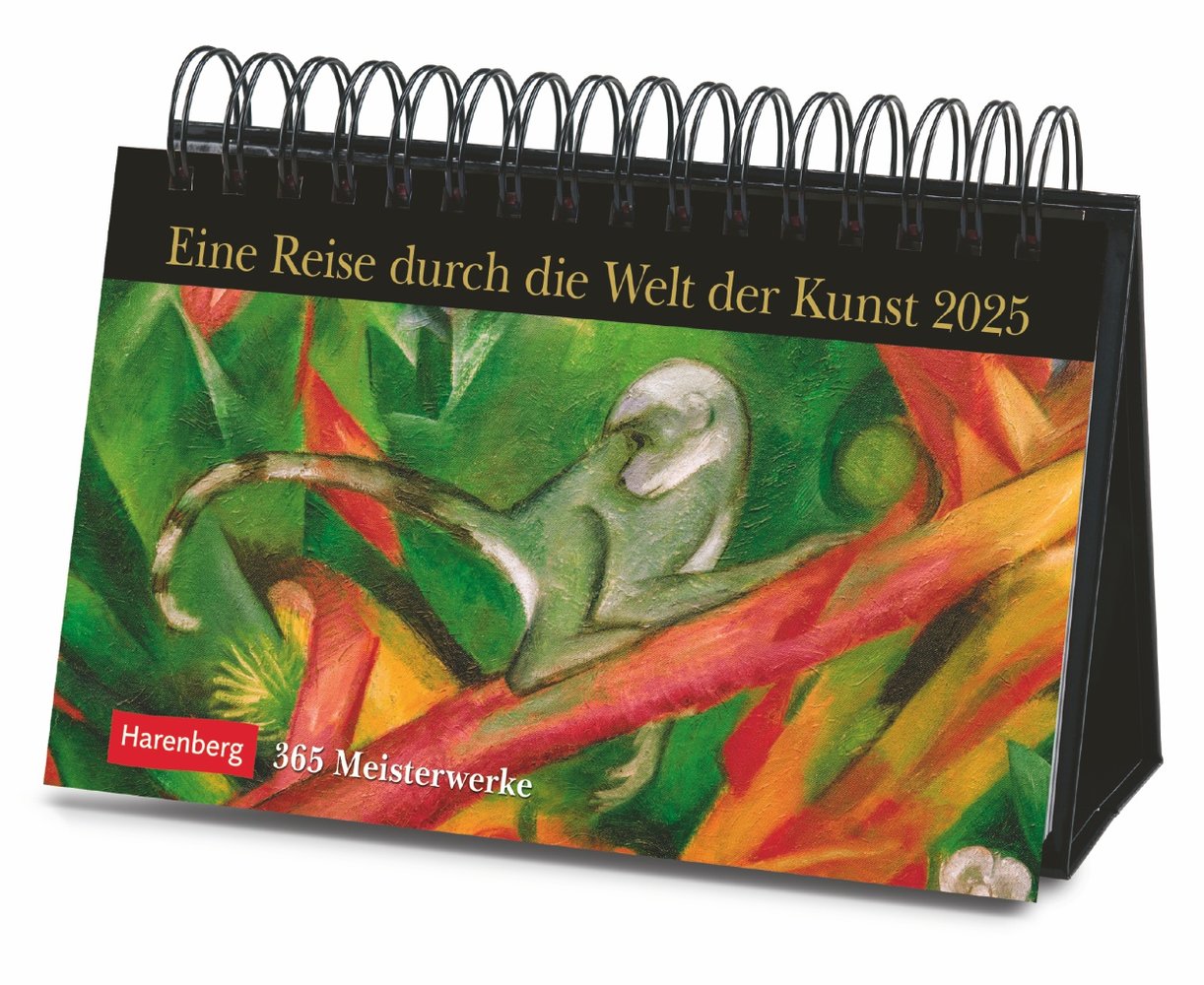 Eine Reise durch die Welt der Kunst Premiumkalender 2025 - 365 Meisterwerke