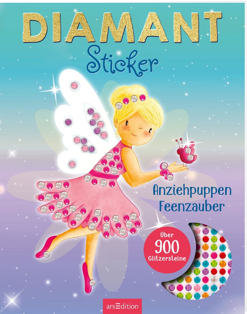 Diamantsticker Anziehpuppen - Feenzauber