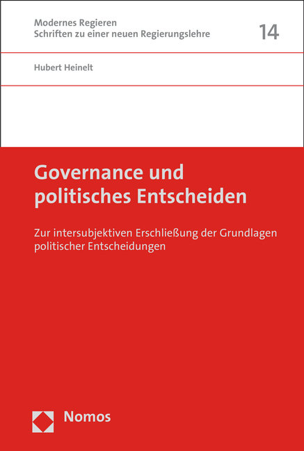 Governance und politisches Entscheiden