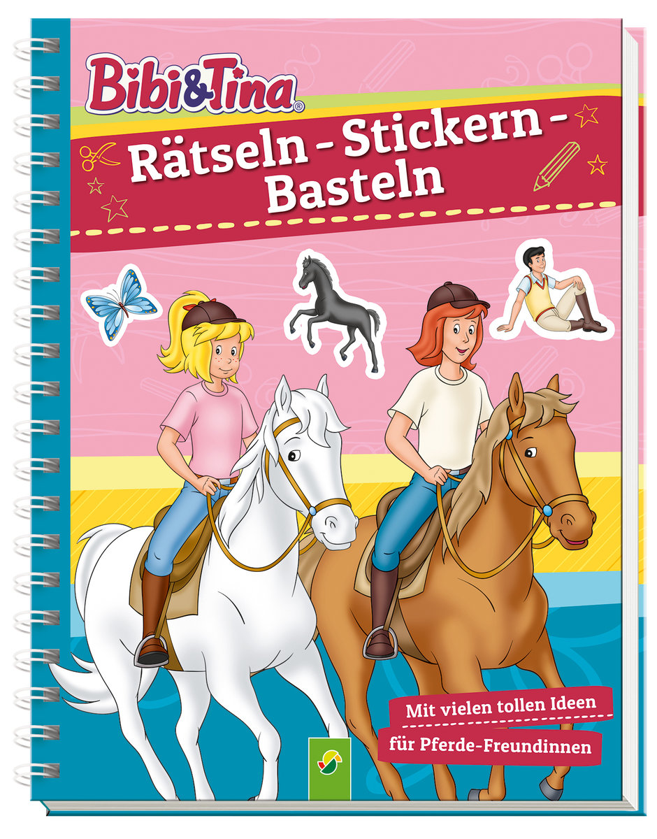 Bibi & Tina - Rätseln, Stickern, Basteln