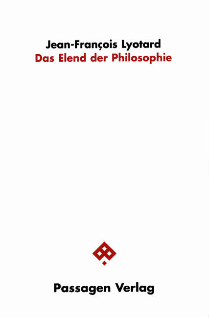 Das Elend der Philosophie