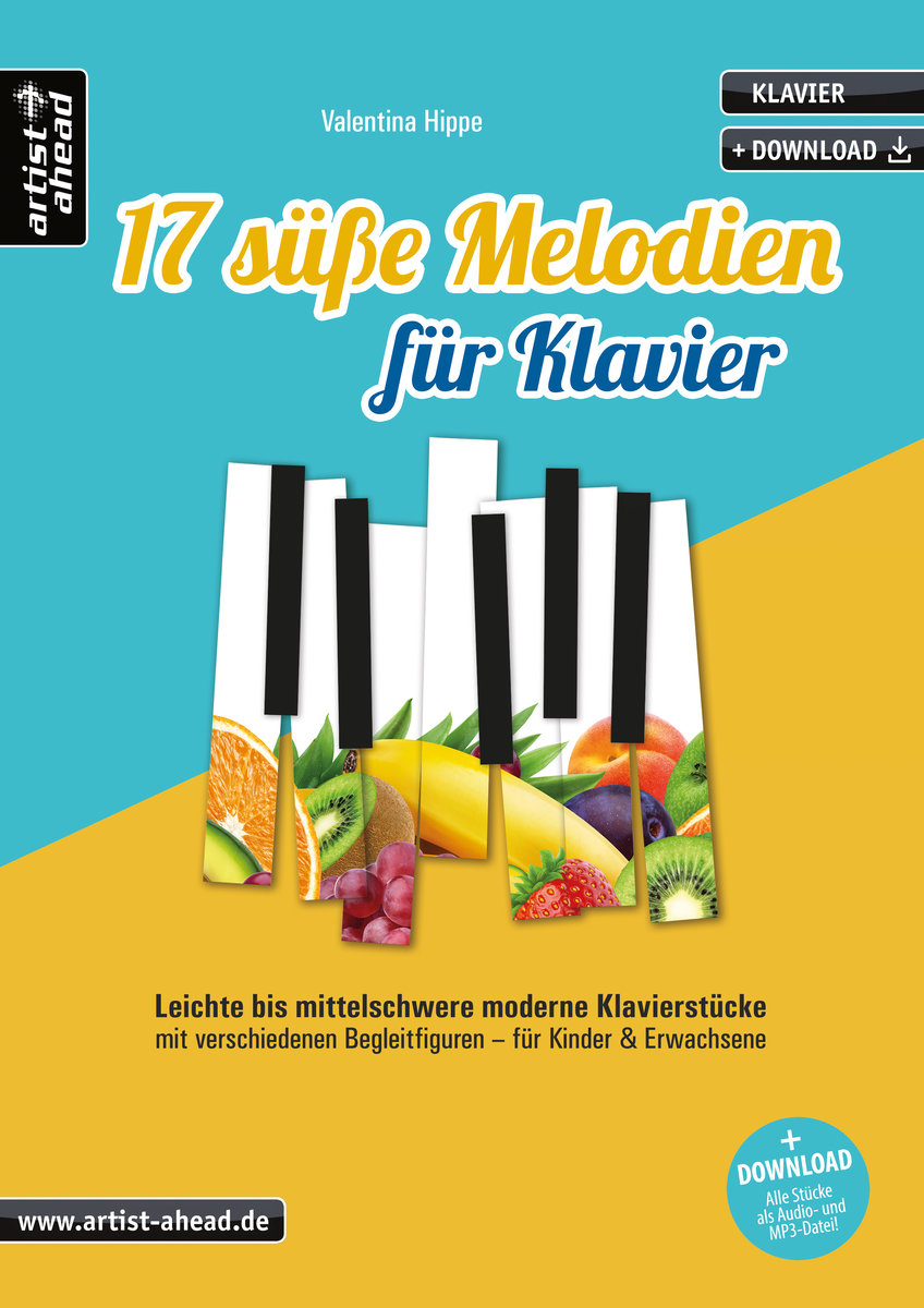 17 süße Melodien (+Online Audio) für Klavier