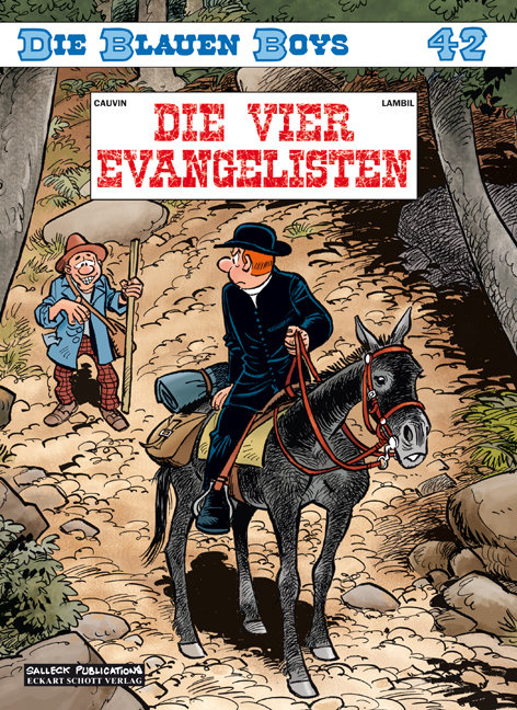 Die Blauen Boys, Band 42, Die vier Evangelisten