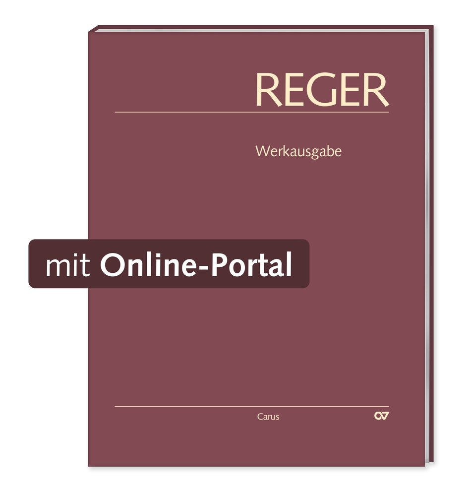 Reger-Werkausgabe, Bd. II/5: Lieder V (1906?1916)