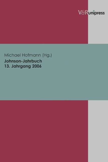 Johnson-Jahrbuch Bd. 13 / 2006