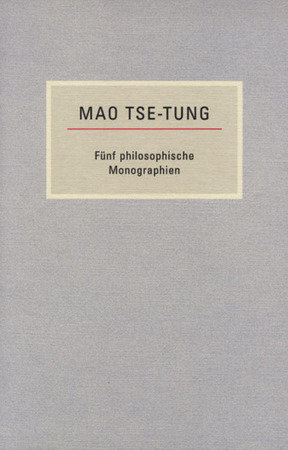 Fünf philosophische Monographien