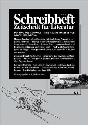 SCHREIBHEFT 61: Der Flug des Aerophils