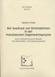 Der Ausdruck von Sinnrelationen in der französischen Gegenwartssprache