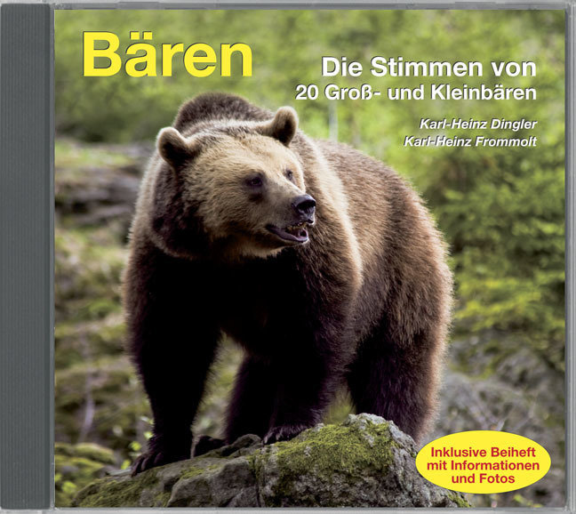 Bären - Die Stimmen von 20 Groß- und Kleinbären