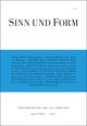 Sinn und Form 1/2016