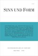 Sinn und Form 1/2017