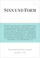 Sinn und Form 1/2020