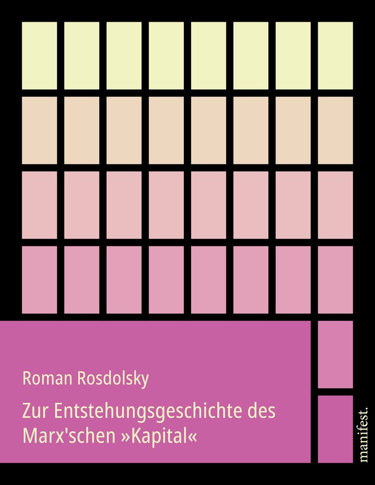 Zur Entstehungsgeschichte des Marx'schen »Kapital«