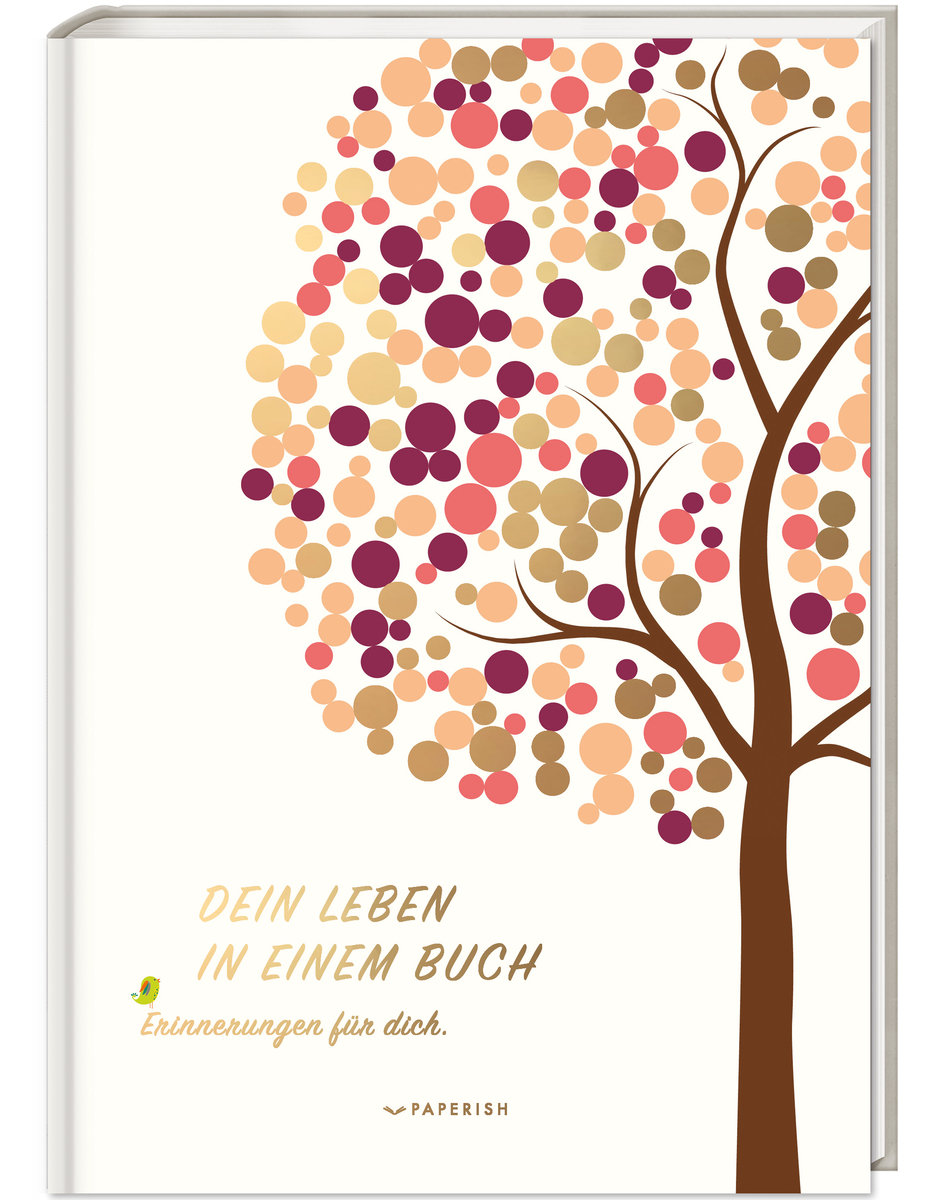 DEIN LEBEN IN EINEM BUCH (beige)