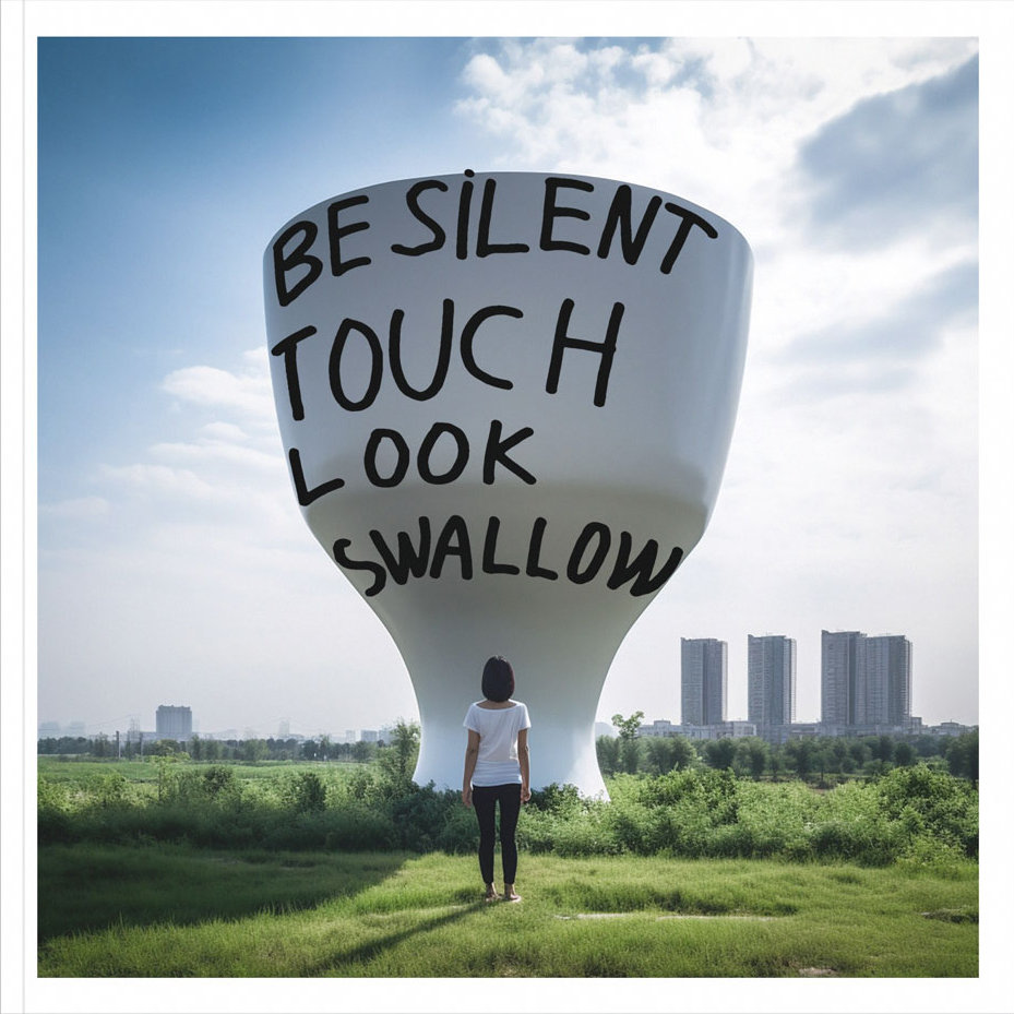 BE SILENT TOUCH LOOK SWALLOW - ONE MILLION BY ULI AIGNER