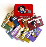 11 Tomos de Mafalda En Una Lata Roja (Edición Limitada) / 11 Mafalda's Titles in a Red Can (Limited Edition)