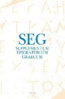 Supplementum Epigraphicum Graecum, Volume LVII (2007)