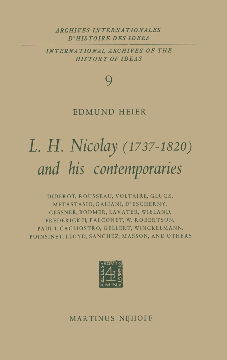 L.H. Nicolay (1737-1820) and his Contemporaries