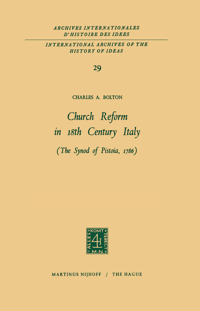 Church Reform in 18th Century Italy