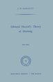 Edmund Husserl´s Theory of Meaning