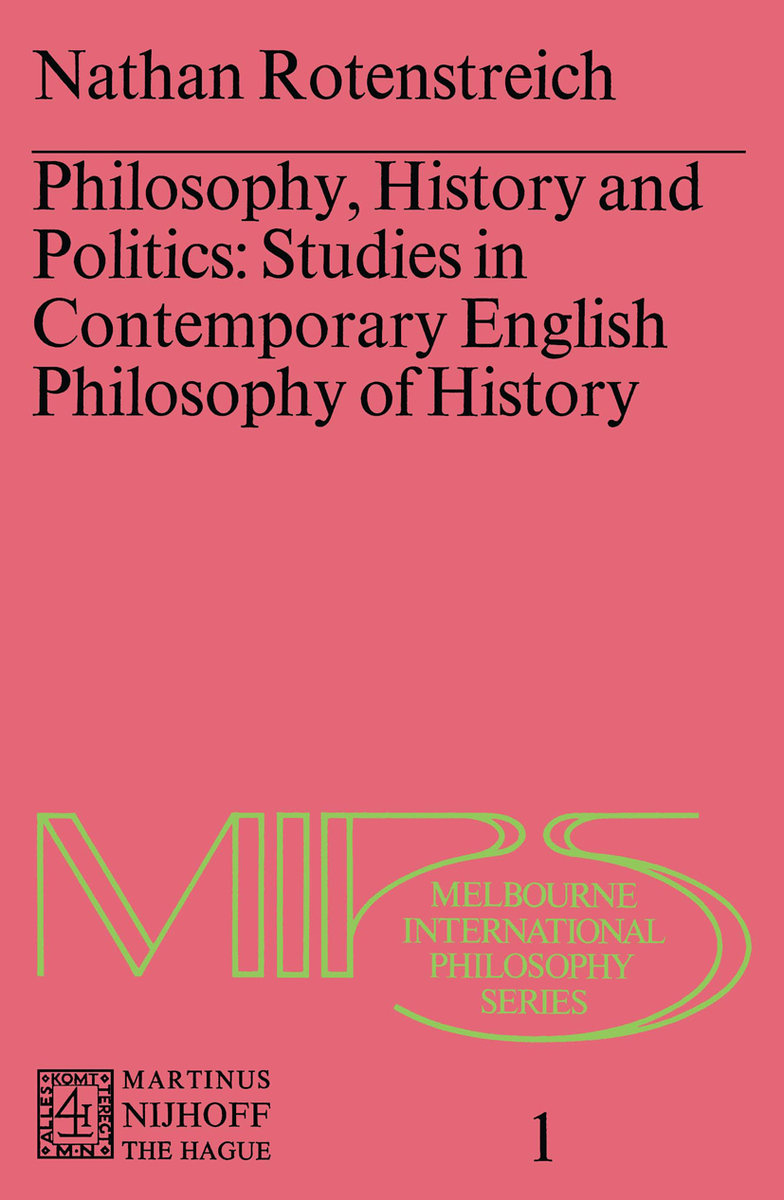 Philosophy, History and Politics