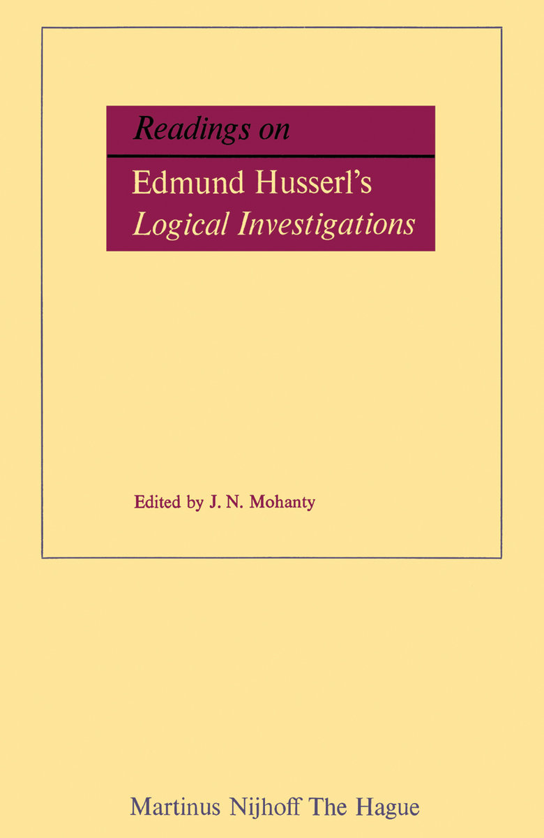 Readings on Edmund Husserl´s Logical Investigations