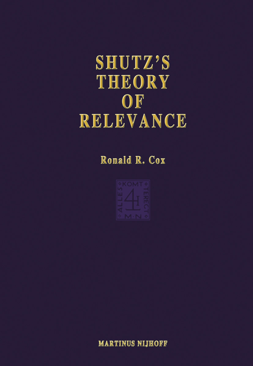 Schutz´s Theory of Relevance: A Phenomenological Critique