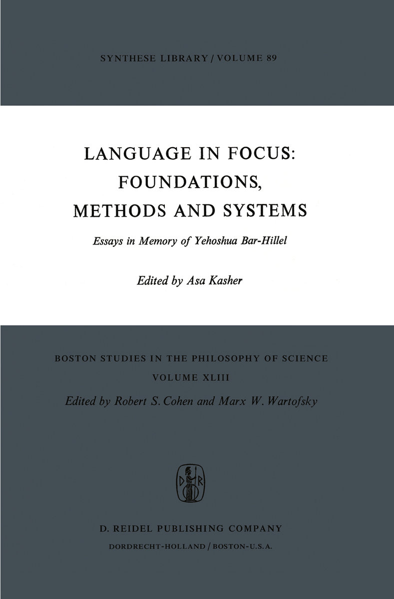 Language in Focus: Foundations, Methods and Systems