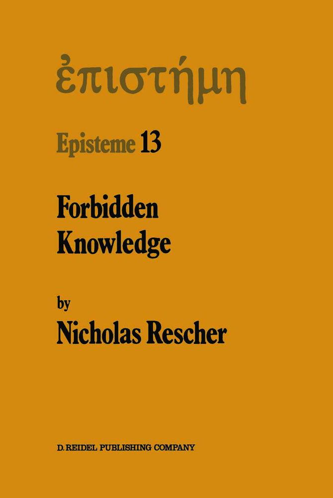 Forbidden Knowledge