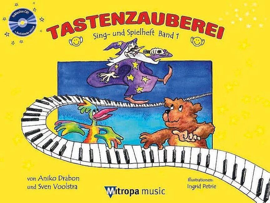 Tastenzauberei - Sing- und Spielheft Band 1 (+CD) für Klavier