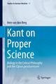 Kant on Proper Science