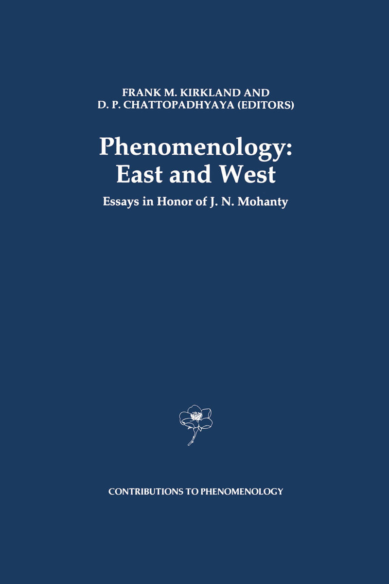 Phenomenology: East and West