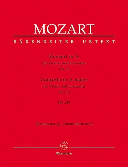 Konzert für Violine und Orchester Nr. 5 A-Dur KV 219