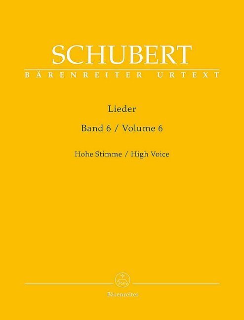 Lieder, Band 6