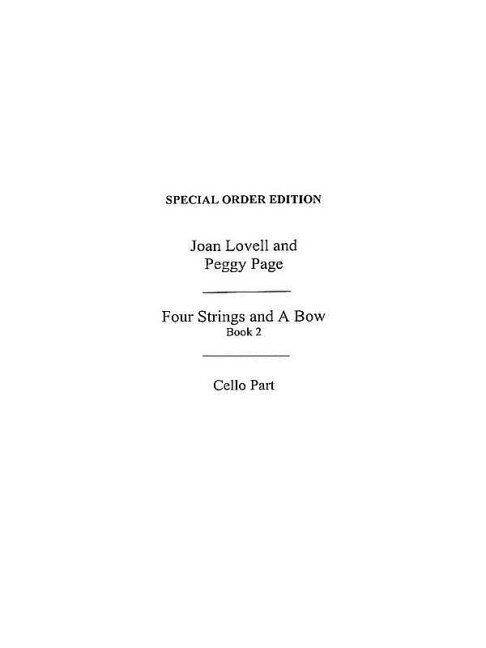 4 Strings And A Bow, Volume 2