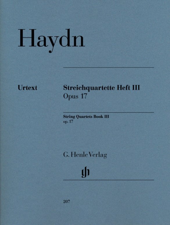 Streichquartette Heft III op. 17