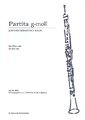 Partita g-Moll BWV1013 für Oboe