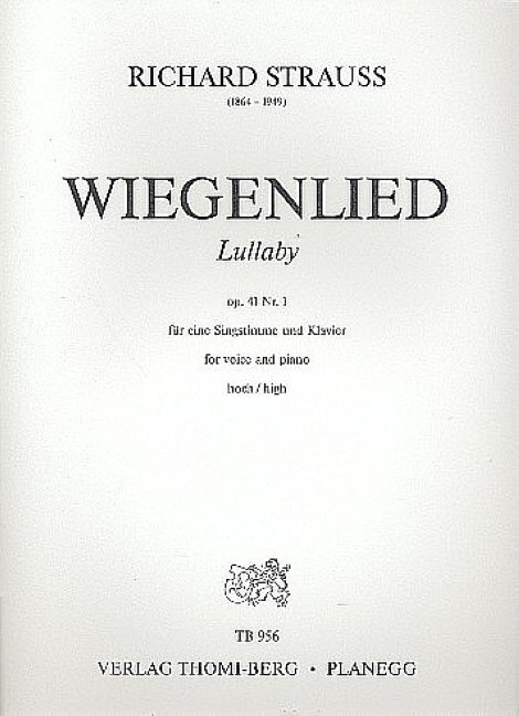 Wiegenlied op. 41 Nr. 1