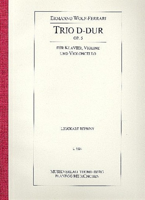 Trio Nr. 1 D-Dur op. 5