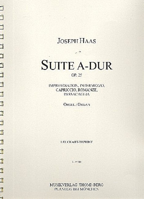 Suite für Orgel op. 25