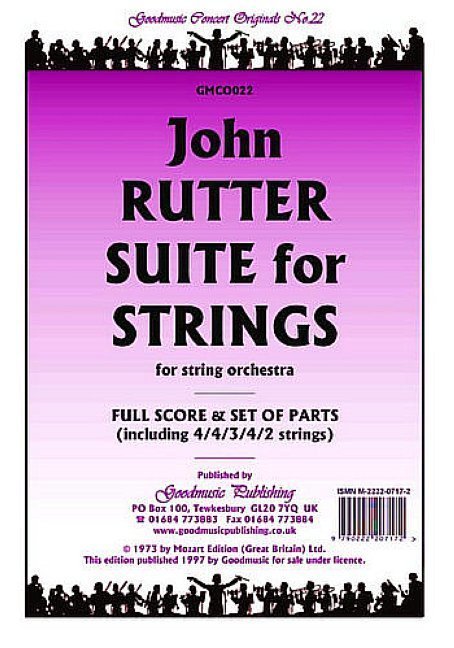 Suite for Strings for string orchestra - full score and parts (4-4-3-4-2)