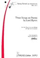 Three Songs on texts by Lord Byron