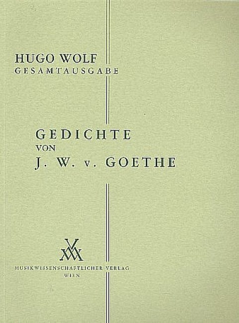 Gedichte von J. W. v. Goethe