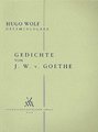 Gedichte von J. W. v. Goethe